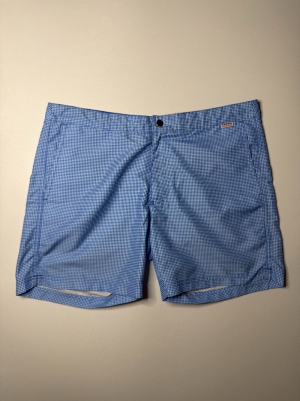 Ibiza Ocean Club Swim Trunks 6" inseam Gingham 32